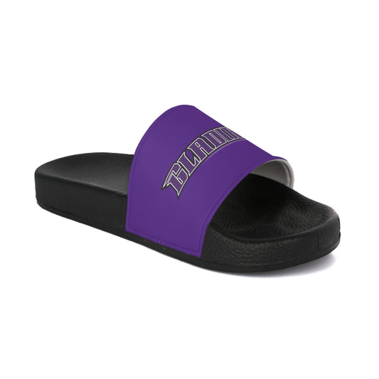 Men's Purple Slide Sandals