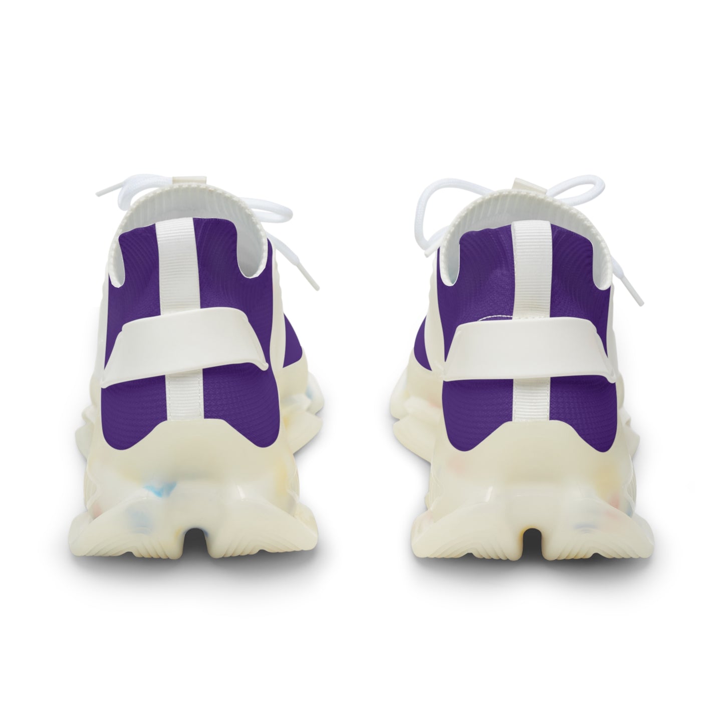 Men's Purple Athletic Sneakers — Lightweight Mesh Running Shoes