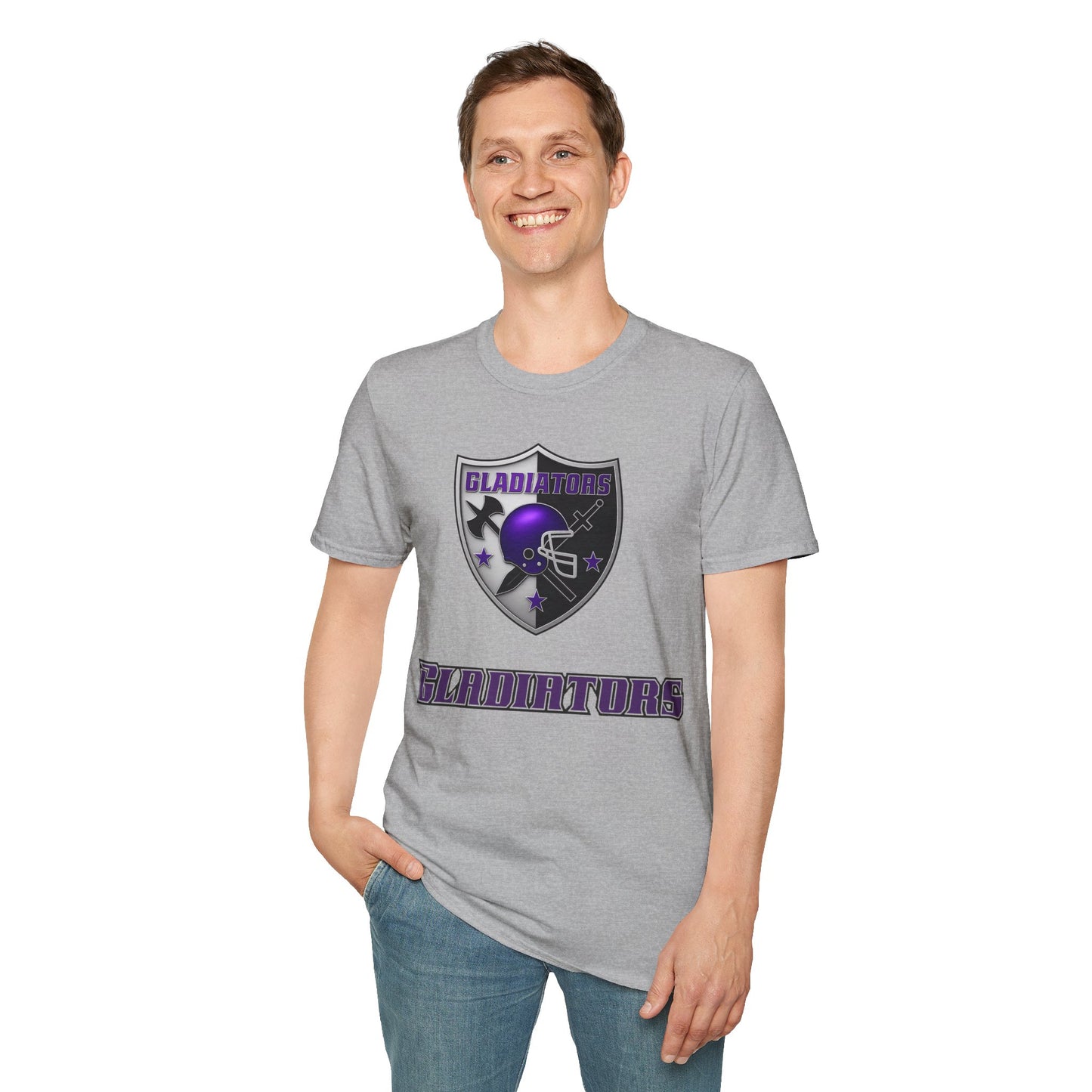 Gladiators Football Shield T-Shirt mehrfarbig