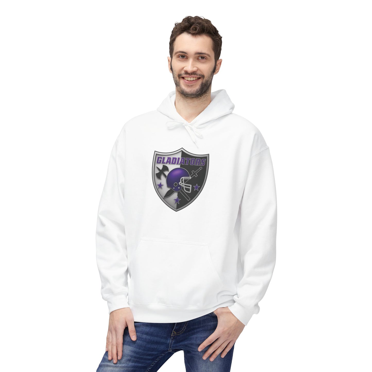 Gladiators Hoodie Weiss