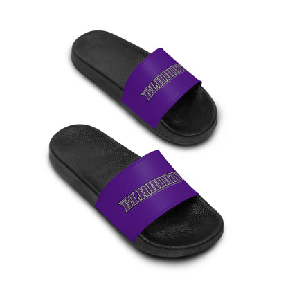 Men's Purple Slide Sandals