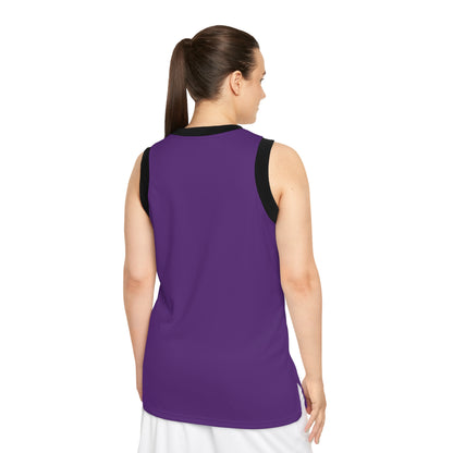 Gladiators Purple Basketball Jersey