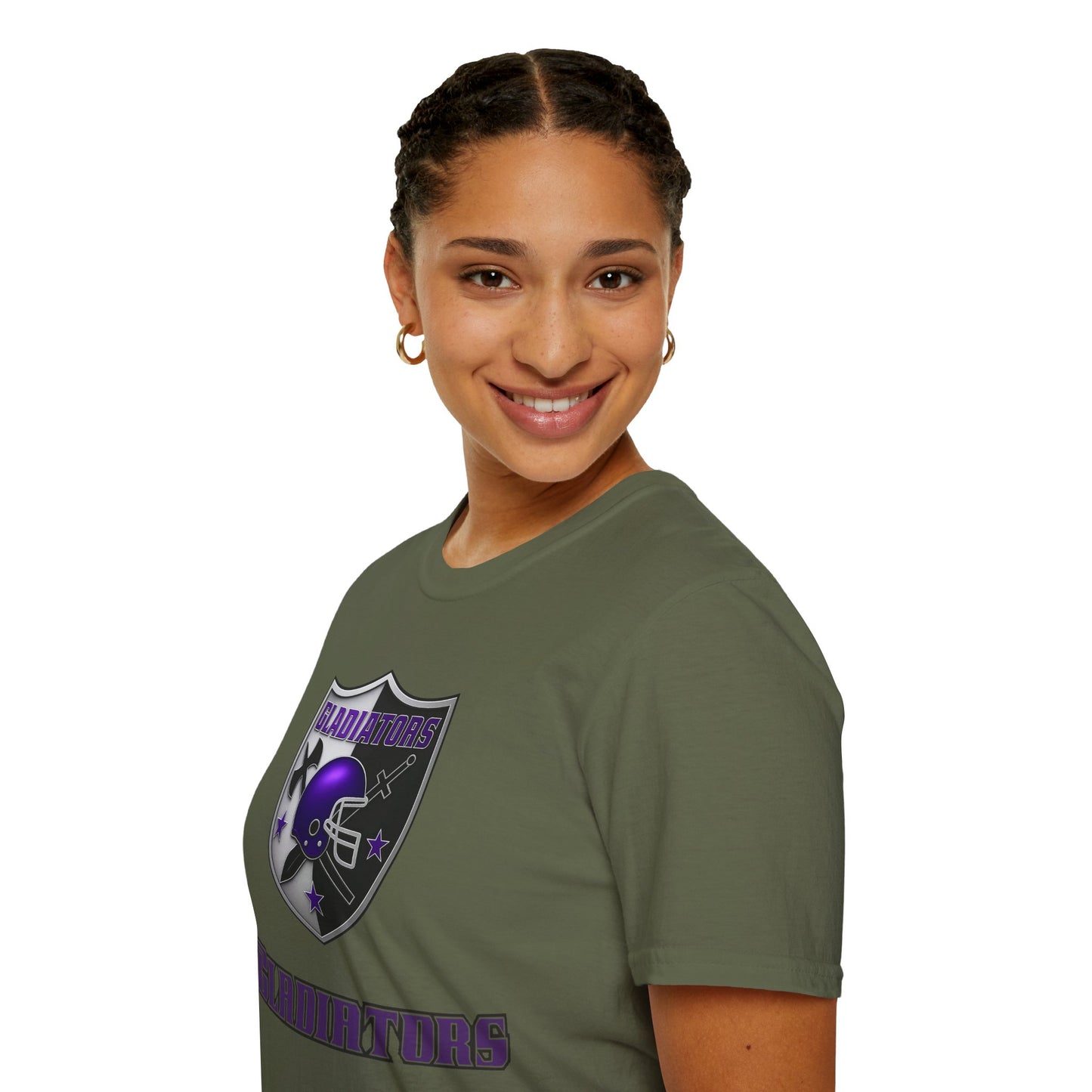 Gladiators Football Shield T-Shirt mehrfarbig