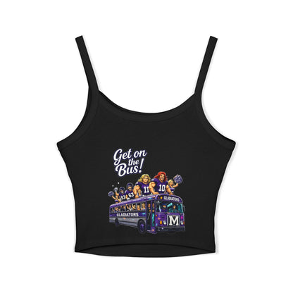 Gladiators 'Get on the Bus!' Crop Tank Top