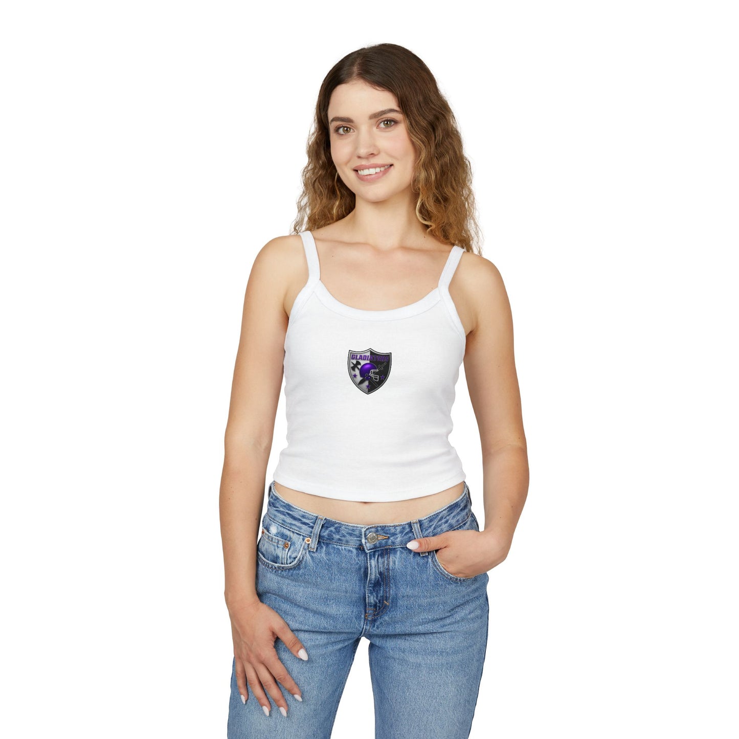 Gladiators 'Get on the Bus!' Crop Tank Top