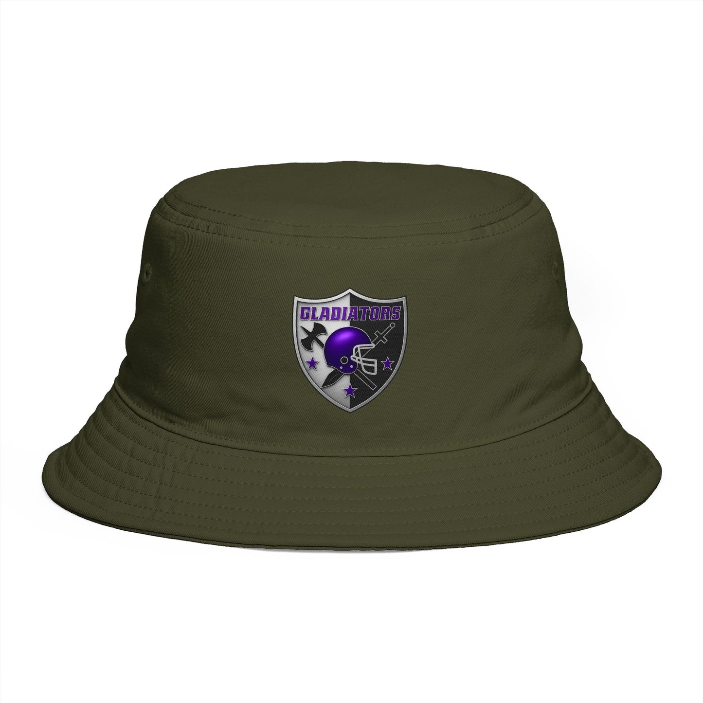 Bucket Hat — Gladiators Football Shield Logo Bucket Hat