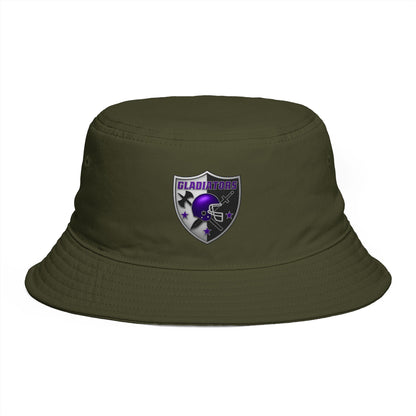 Bucket Hat — Gladiators Football Shield Logo Bucket Hat