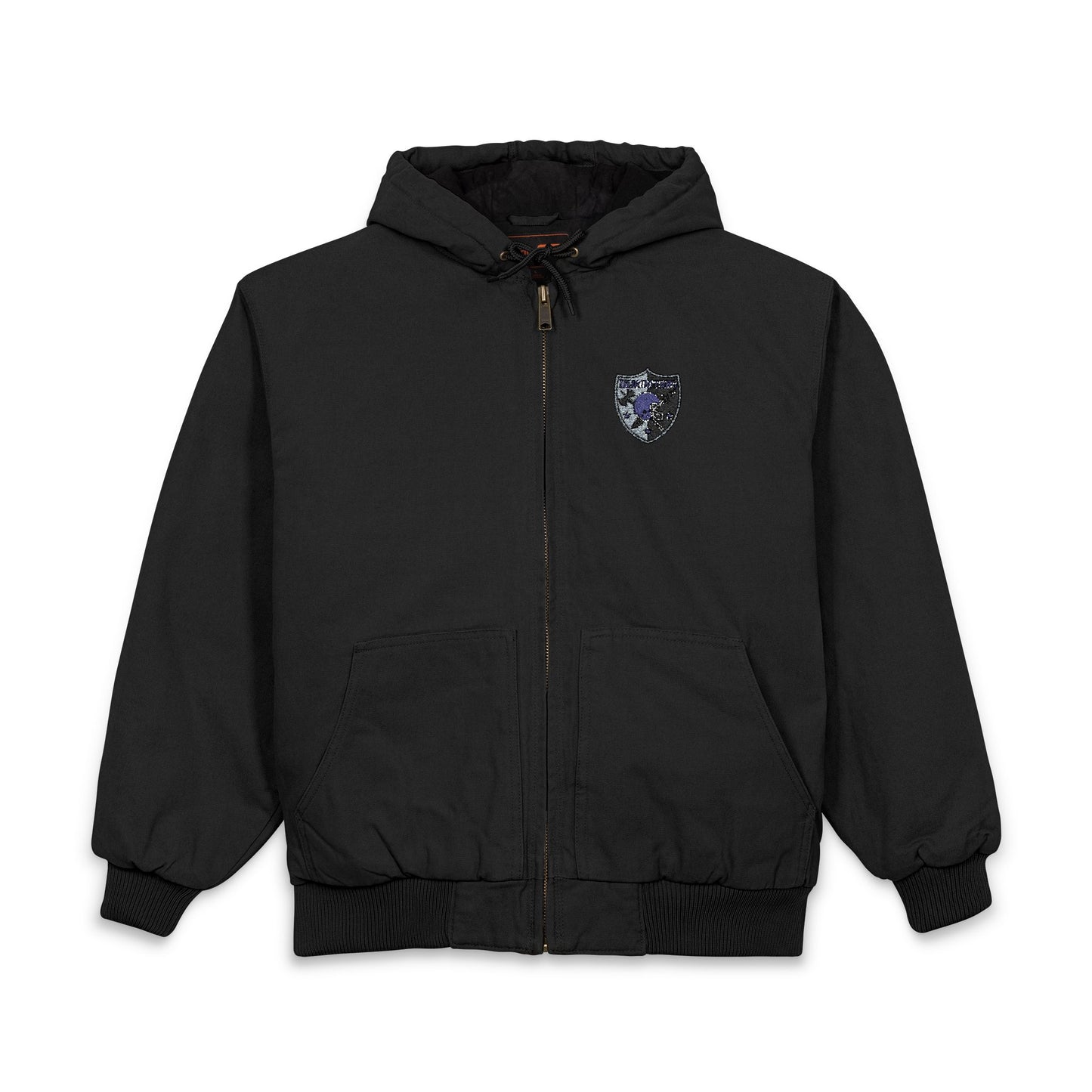 Embroidered Shield Work Jacket