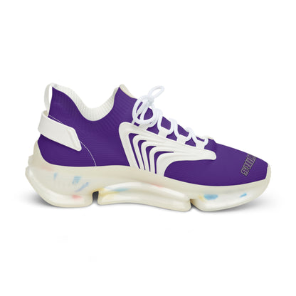 Men's Purple Athletic Sneakers — Lightweight Mesh Running Shoes