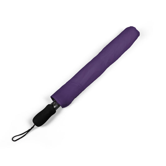 Compact Purple Foldable Umbrella