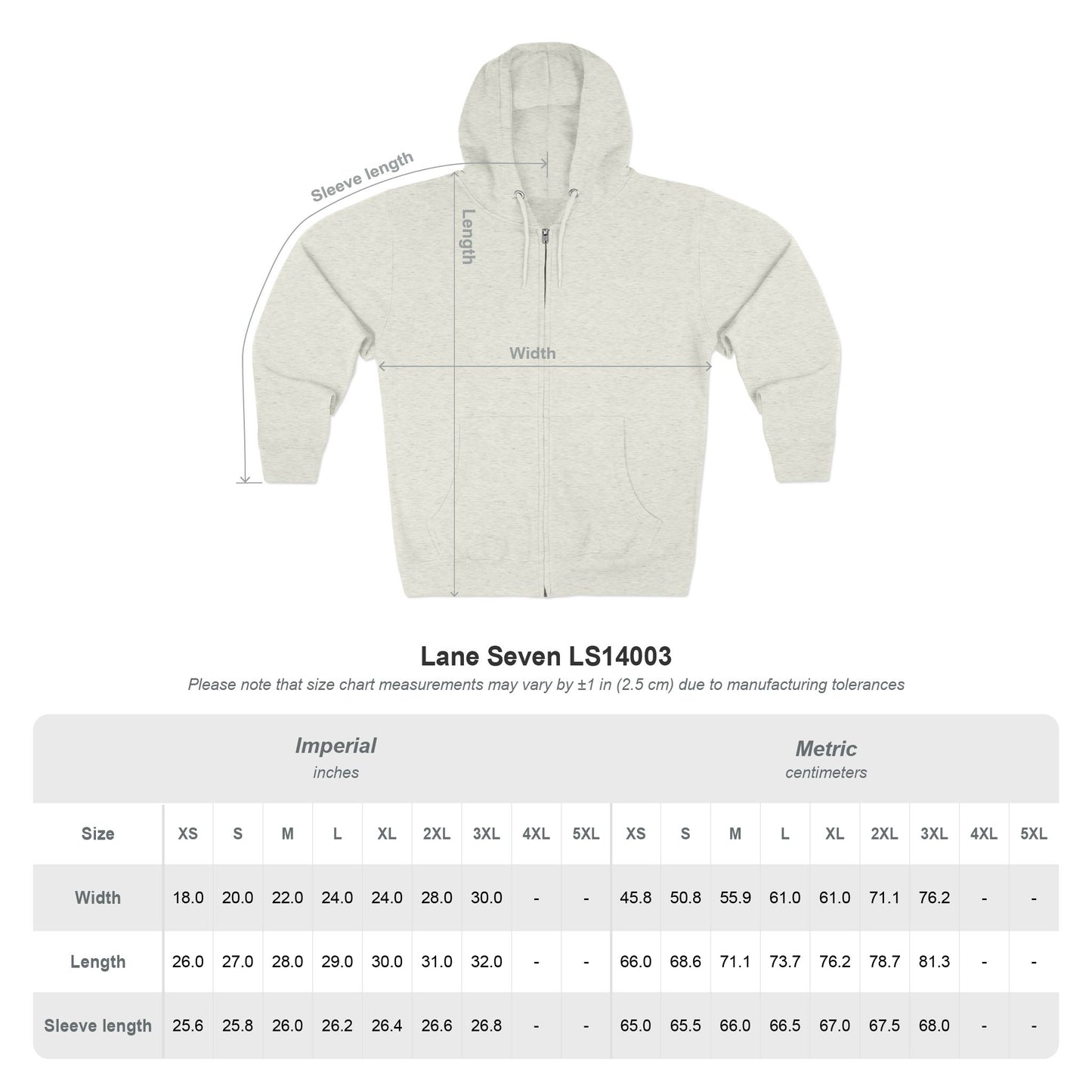 Gladiators Zip Hoodie