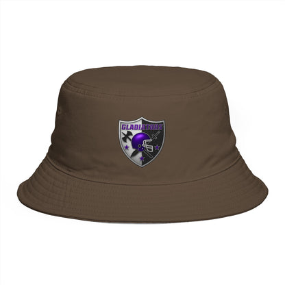 Bucket Hat — Gladiators Football Shield Logo Bucket Hat