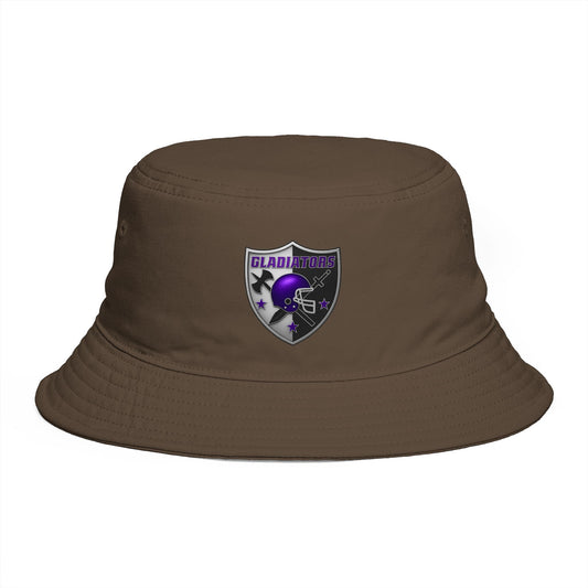 Bucket Hat — Gladiators Football Shield Logo Bucket Hat