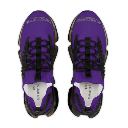 Men's Purple Athletic Sneakers — Lightweight Mesh Running Shoes