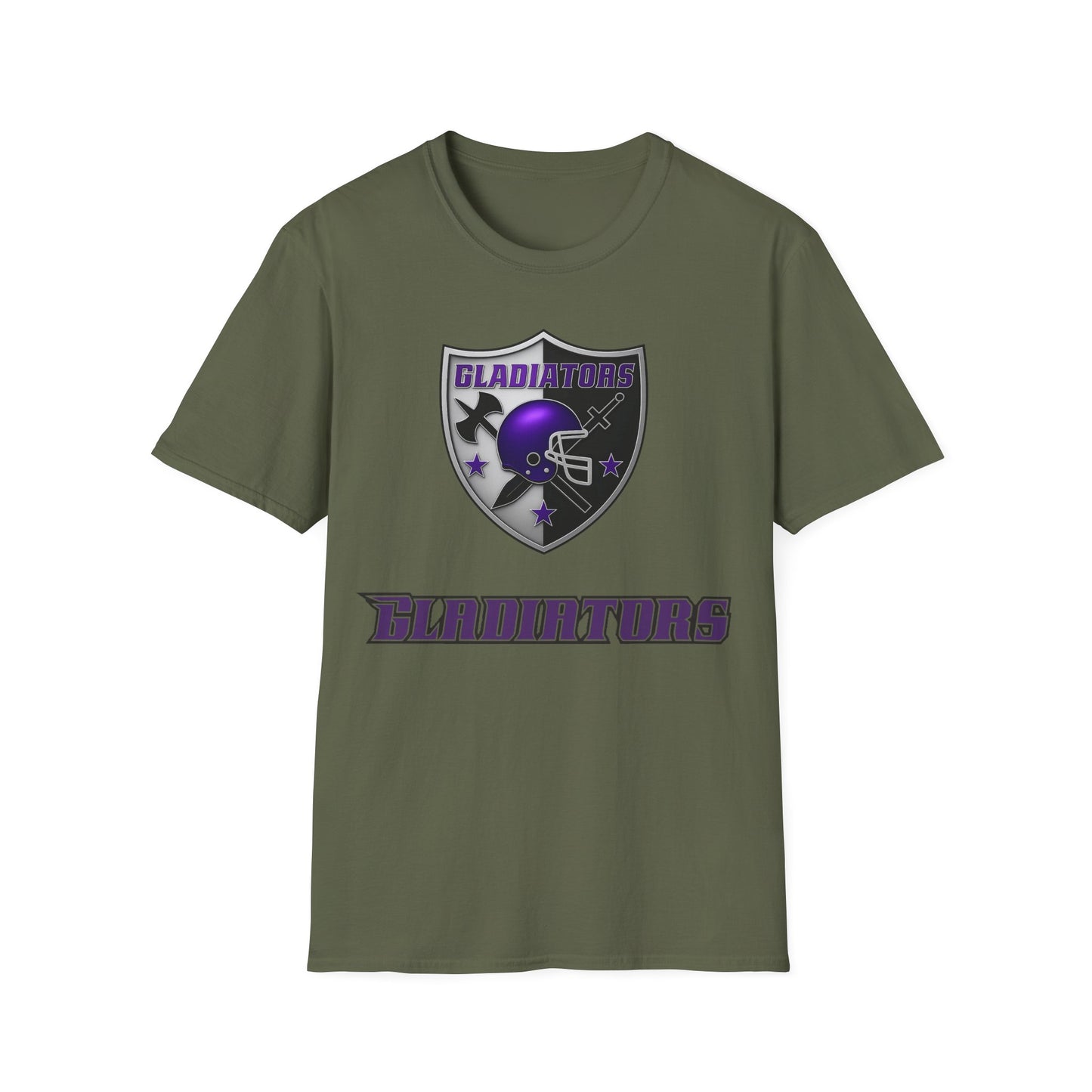 Gladiators Football Shield T-Shirt mehrfarbig