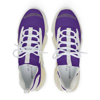 Men's Purple Athletic Sneakers — Lightweight Mesh Running Shoes