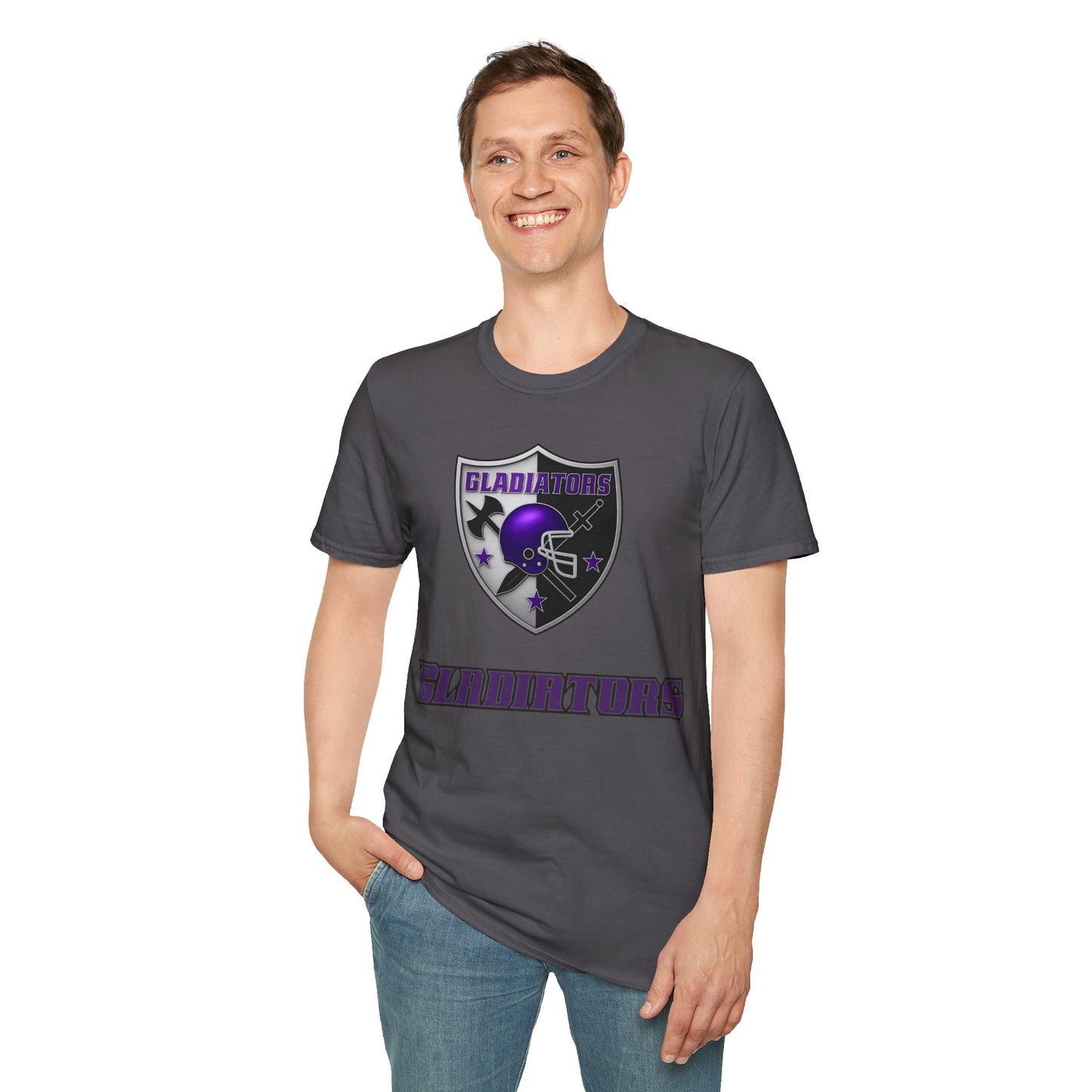 Gladiators Football Shield T-Shirt mehrfarbig