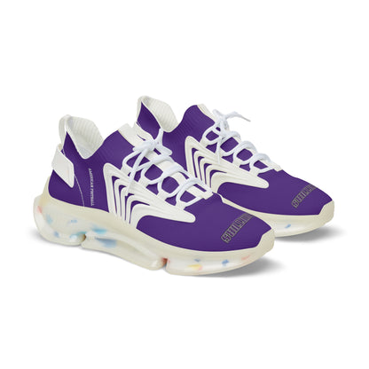 Men's Purple Athletic Sneakers — Lightweight Mesh Running Shoes