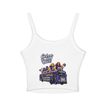 Gladiators 'Get on the Bus!' Crop Tank Top