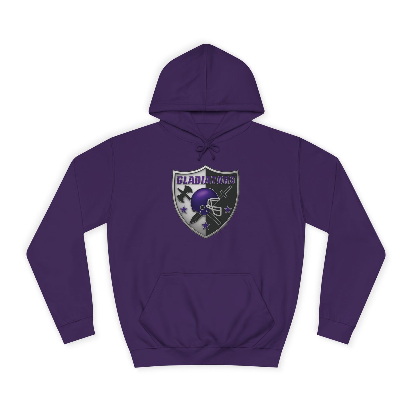 Gladiators College Hoodie Purple