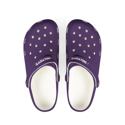 Purple Gladiators EVA Foam Clogs