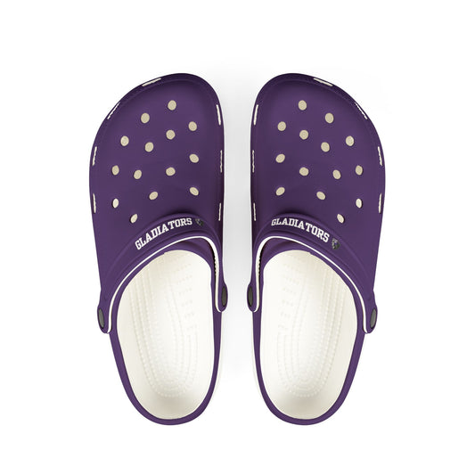 Purple Gladiators EVA Foam Clogs